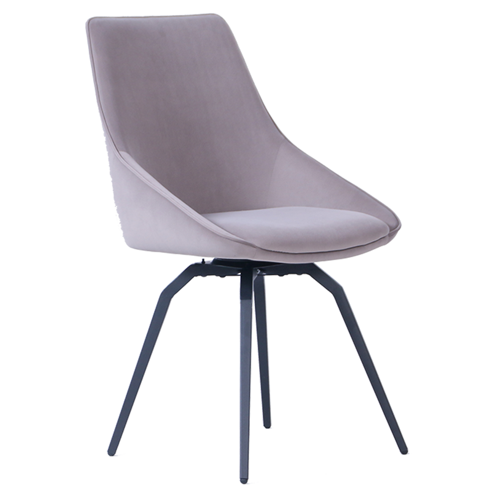 Porto Swivel Chair Metal Legs. 3 Colours Available