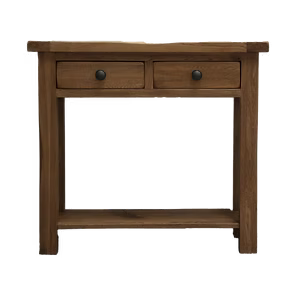Rustic Oak Hall/Console Table 100% solid oak