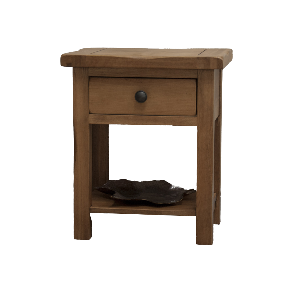 Rustic Oak Lamp/Sofa Table 100% solid oak