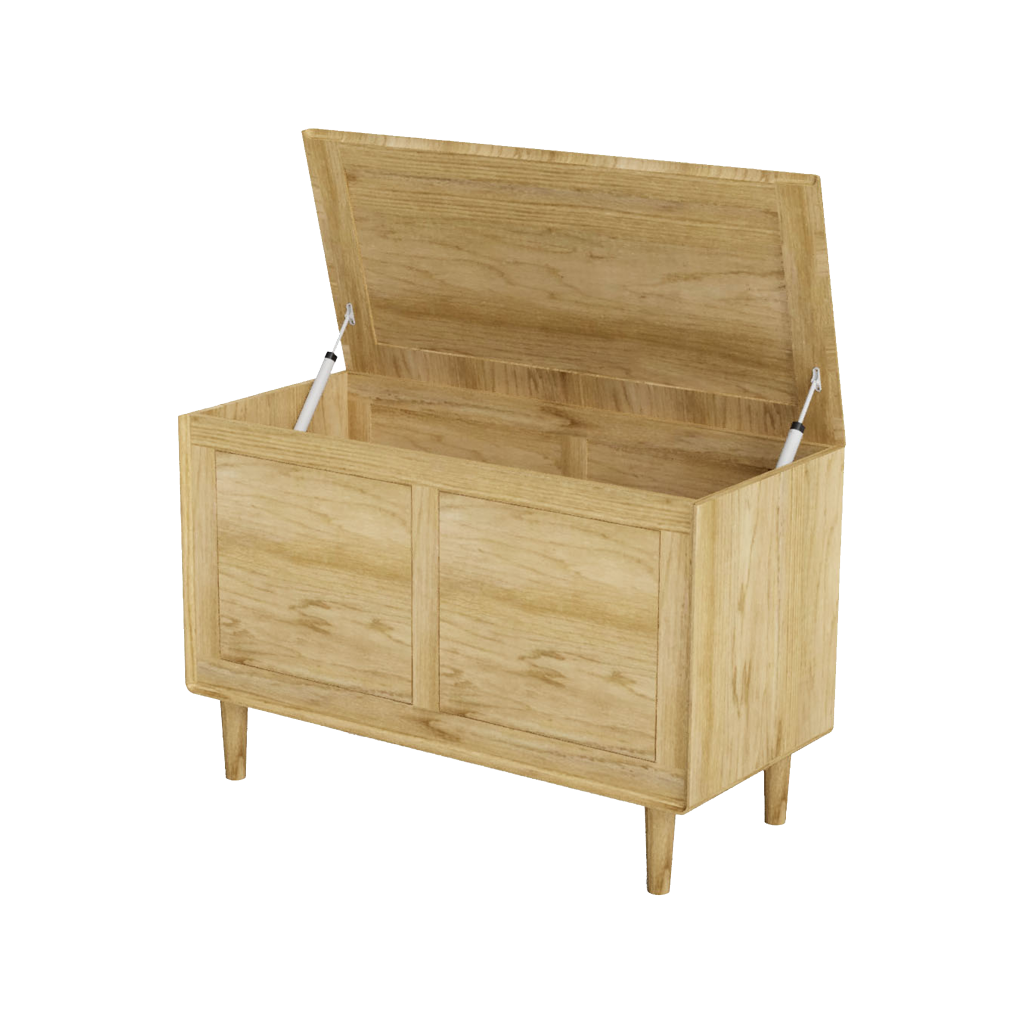 Scandic Blanket Box. Solid Oak  100% Solid Oak6