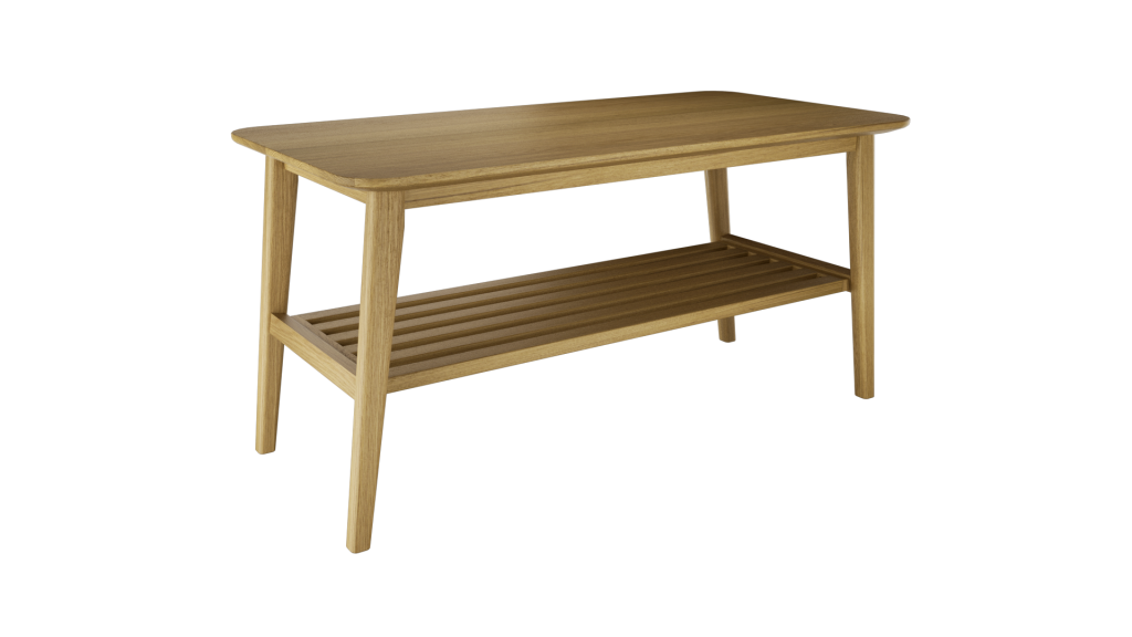 Scandic Coffee Table. 100% Solid Oak