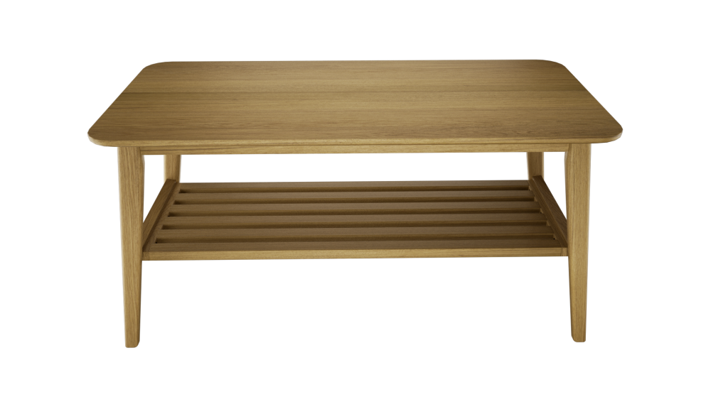 Scandic Coffee Table. 100% Solid Oak
