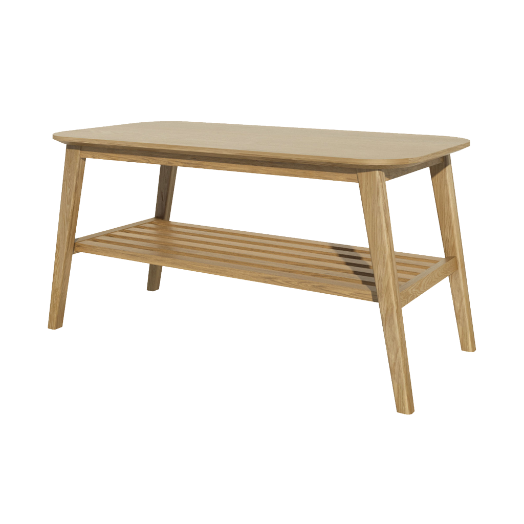 Scandic Coffee Table. 100% Solid Oak