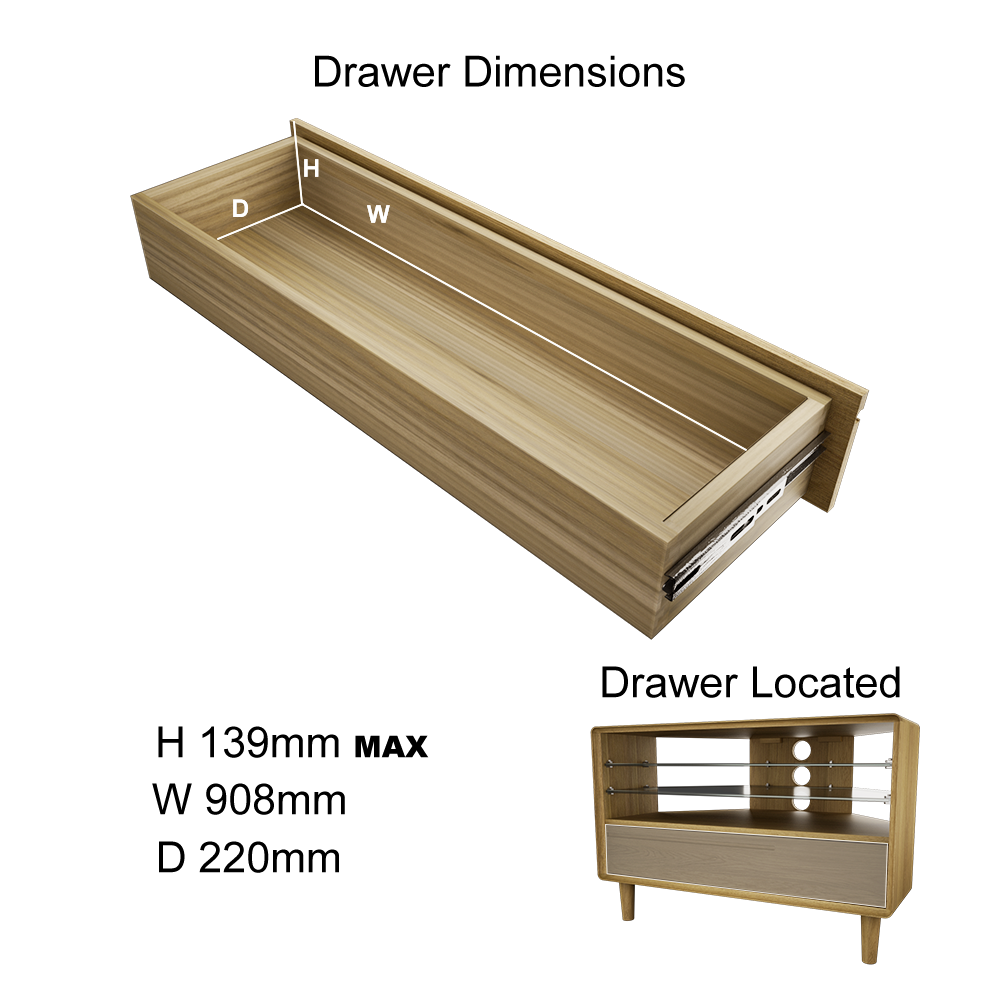 Scandic Corner TV Unit. Solid Oak 100% Solid Oak1