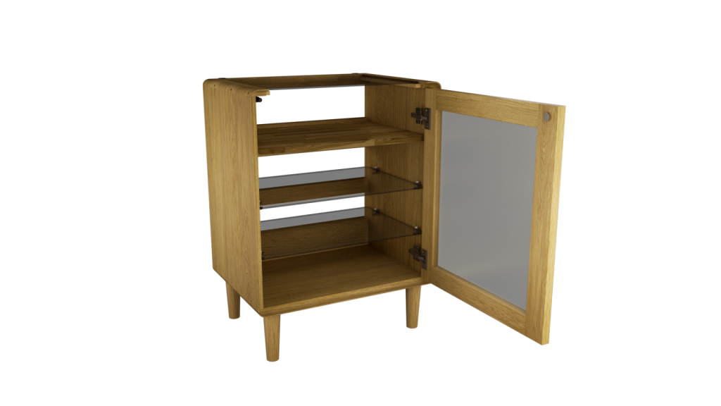 Scandic Hi-Fi Unit. Solid Oak 100% Solid Oak5