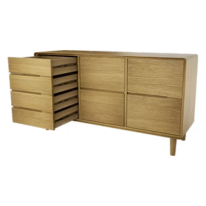 Scandic Large Sideboard. Solid Oak 100% Solid Oak