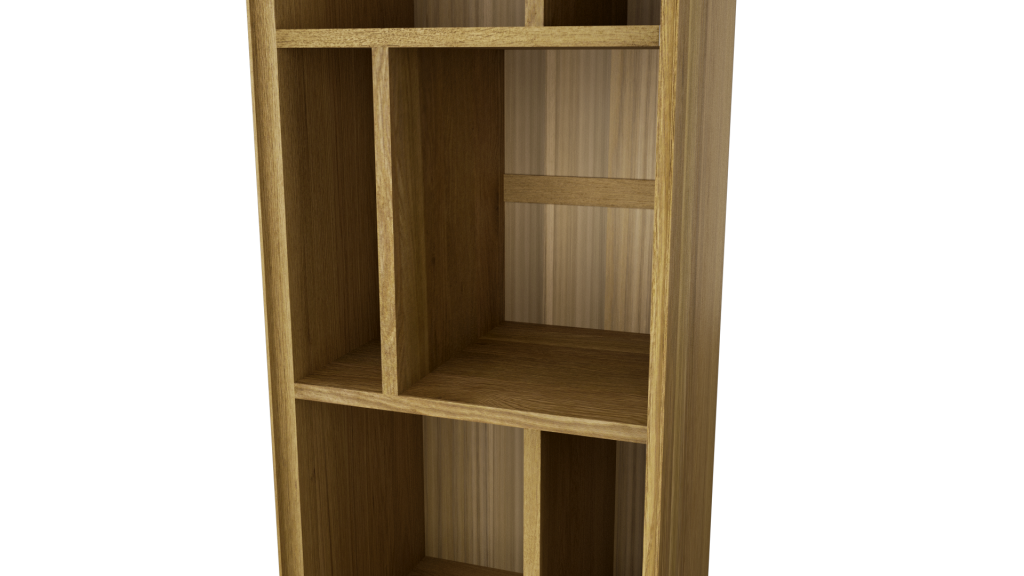 Scandic Narrow Cabinet. Solid Oak 100% Solid Oak3