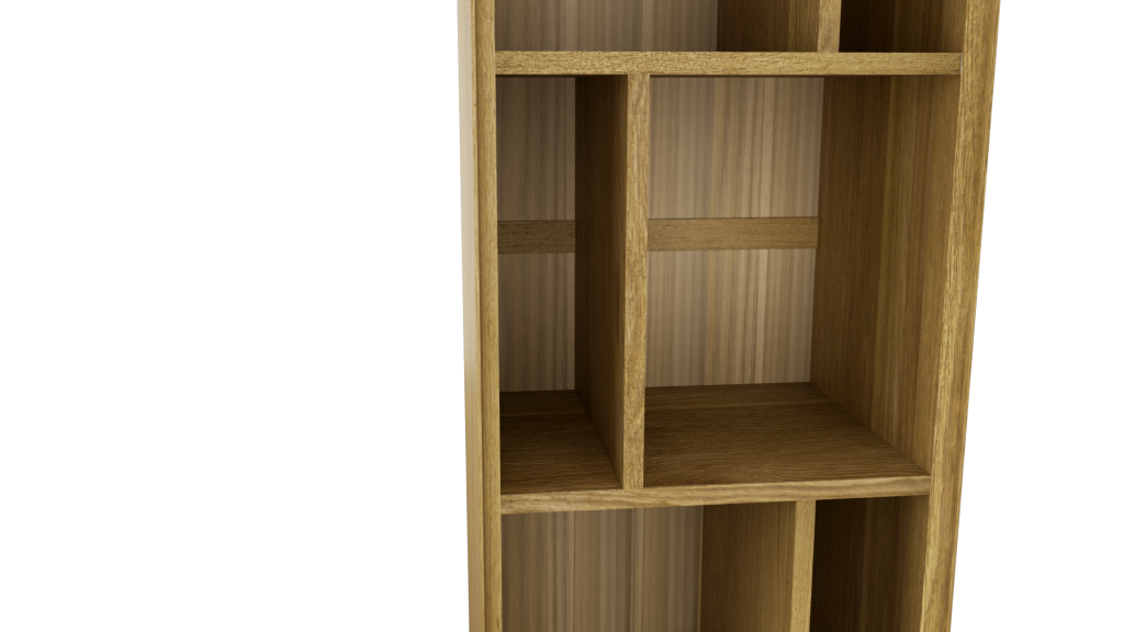 Scandic Narrow Cabinet. Solid Oak 100% Solid Oak4