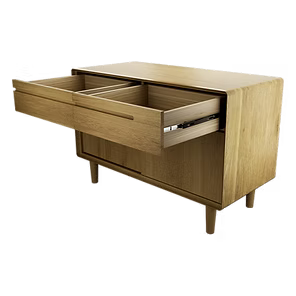 Scandic Narrow Unit. Solid Oak   100% Solid Oak