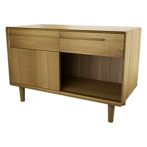 Scandic Narrow Unit. Solid Oak   100% Solid Oak