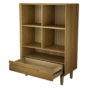 Scandic Small Bookcase. Solid Oak 100% Solid Oak