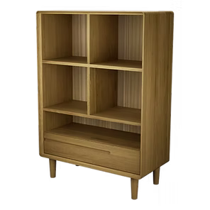Scandic Small Bookcase. Solid Oak 100% Solid Oak