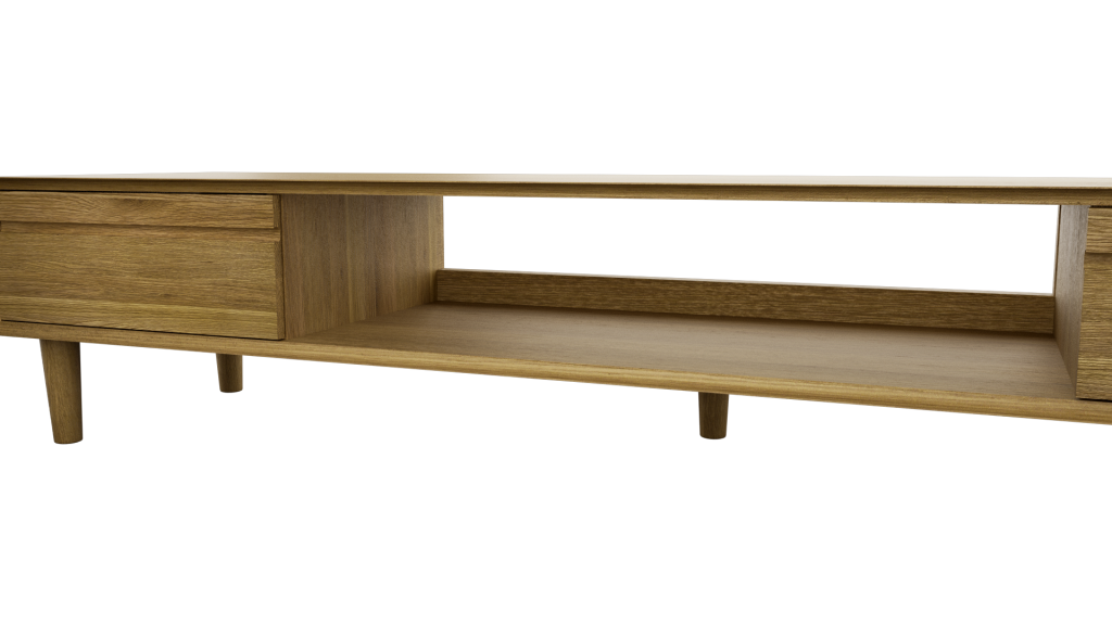 Scandic Wide TV Unit. Solid Oak 100% Solid Oak7
