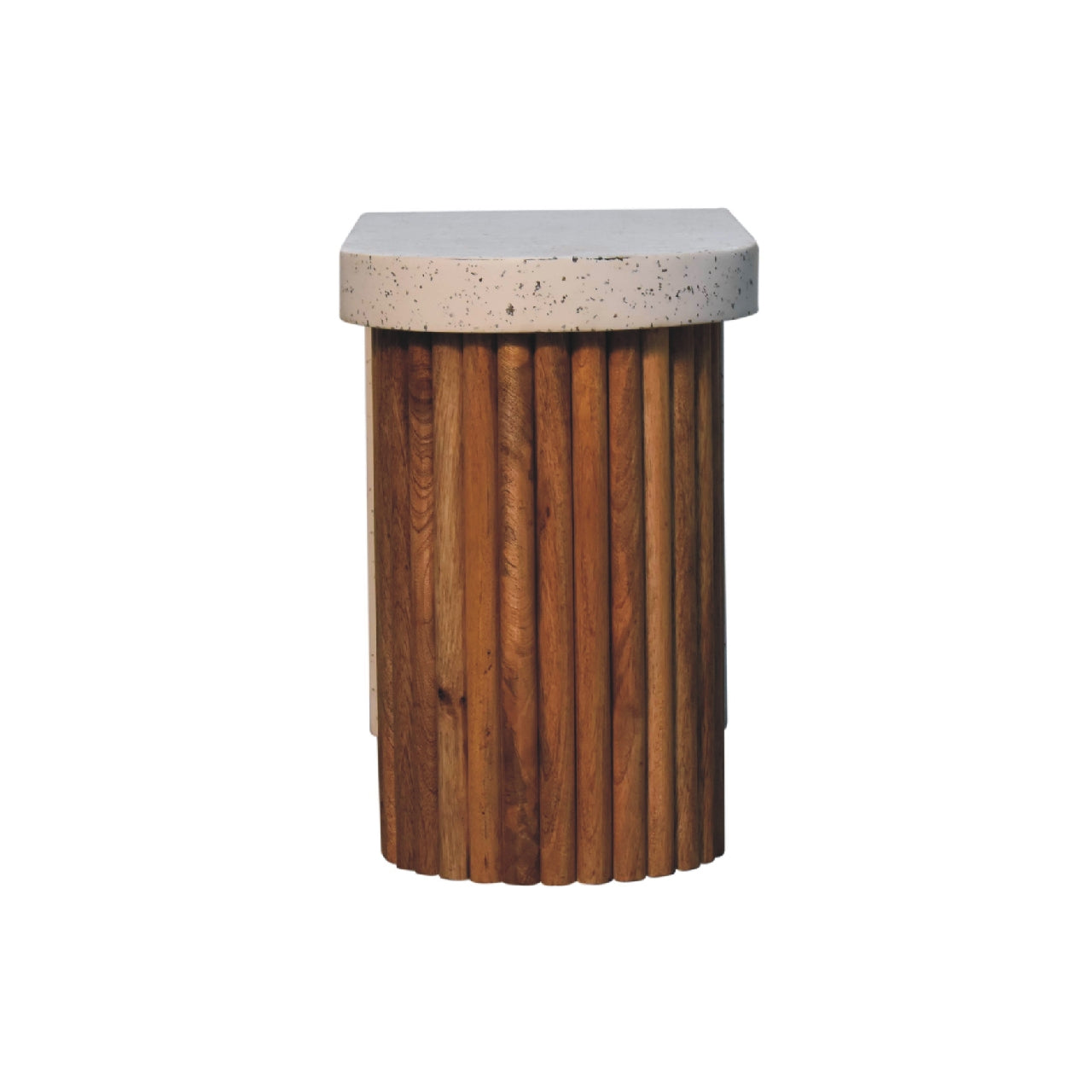 Serenity Terrazzo Coffee Table. 100% Solid Mango Wood