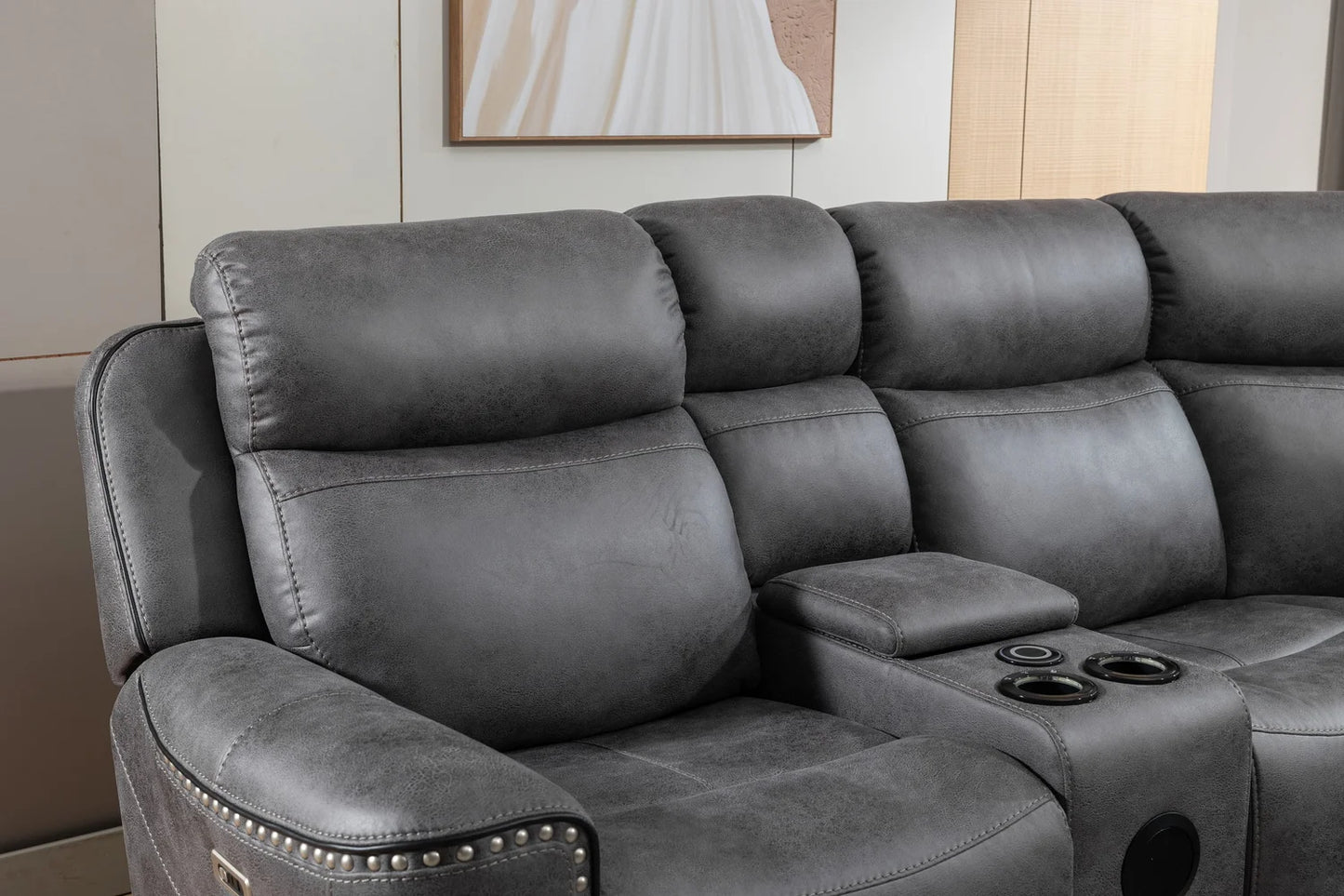 Techtronic Corner Recliner Sofa