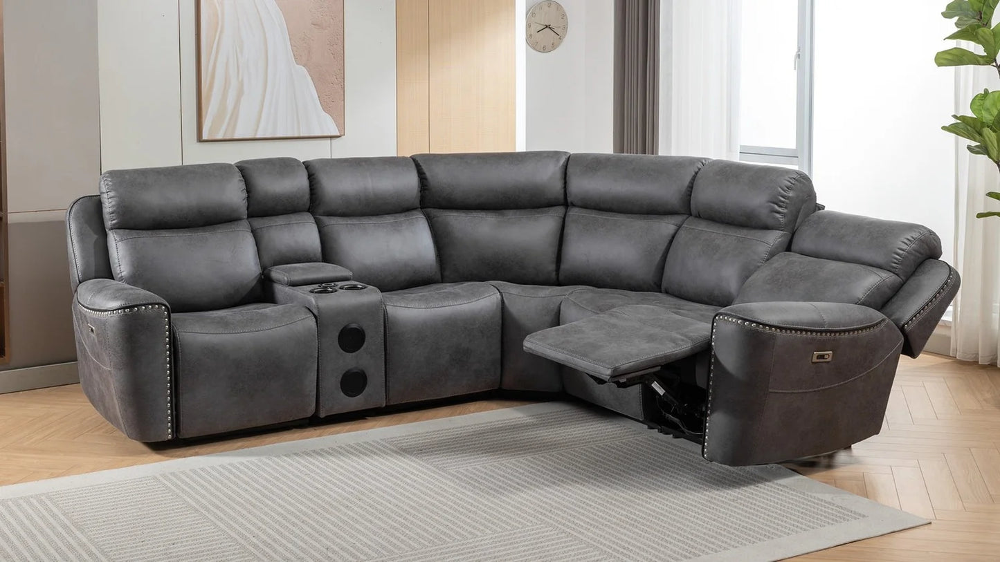 Techtronic Corner Recliner Sofa