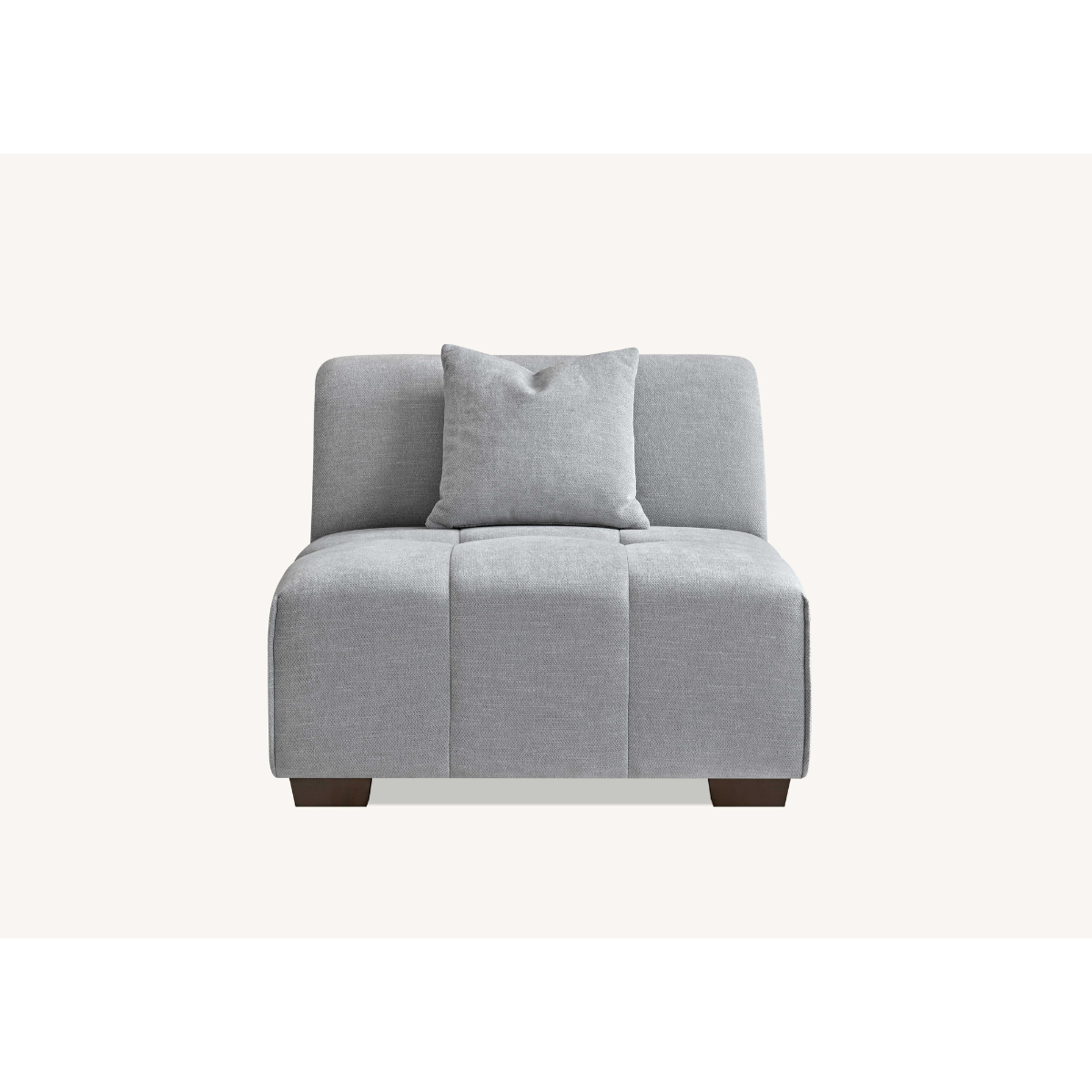Aluxo Leonard Left Hand Corner Group in Cloudy Grey Boucle