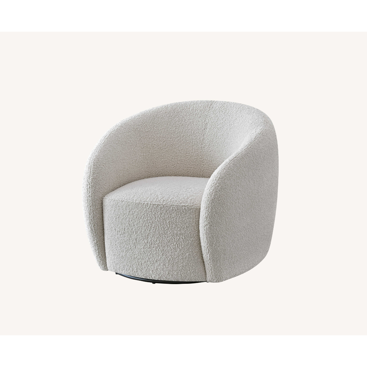 Aluxo Nolita Boucle Accent Chair