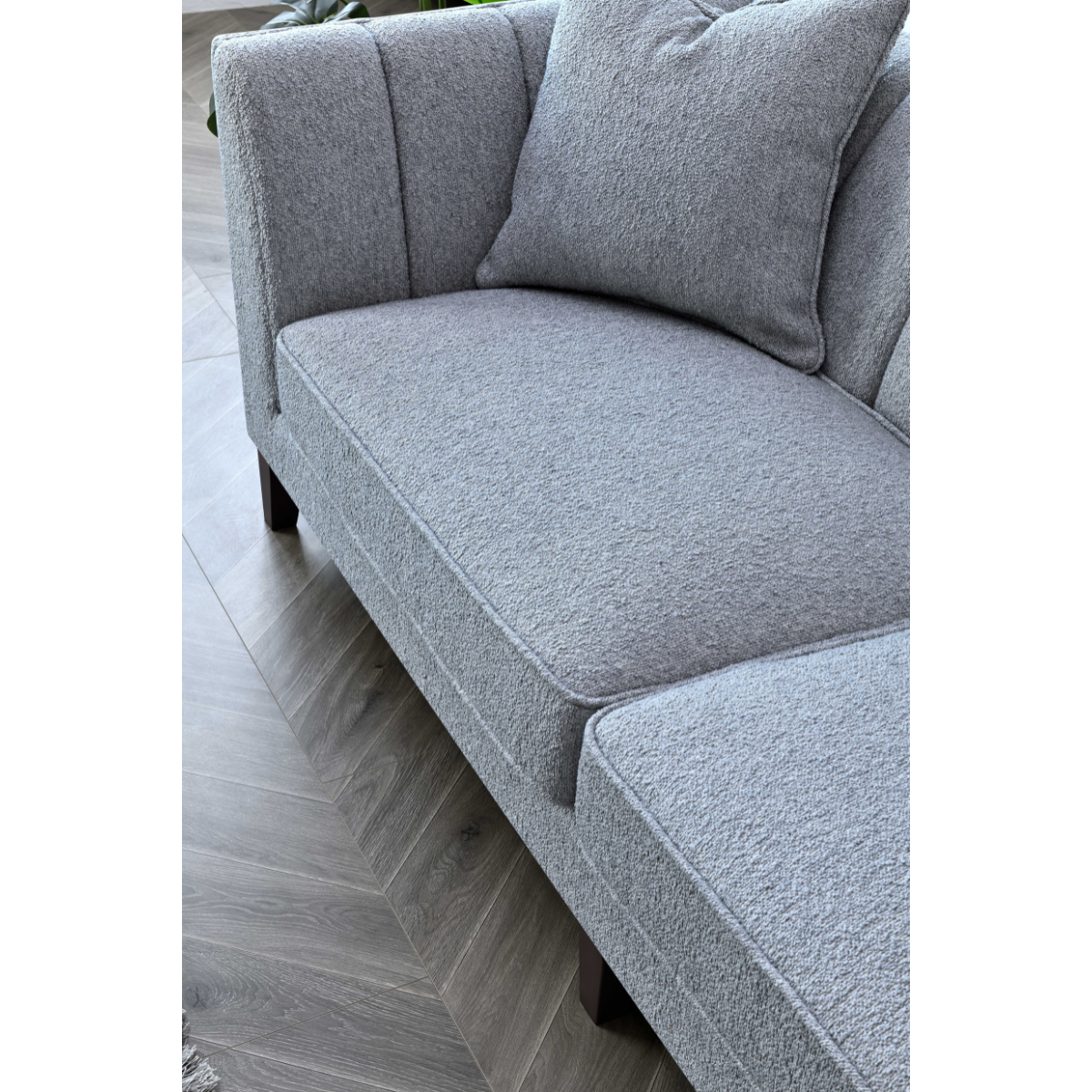 Aluxo Cooper 3 Seater Sofa in Dolphin Boucle