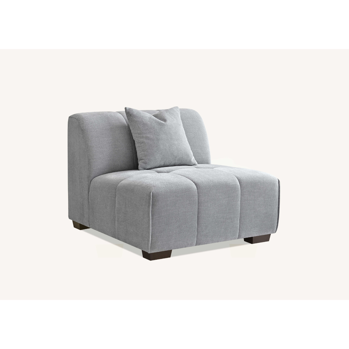 Aluxo Leonard Right Hand Corner Group in Cloudy Grey Boucle