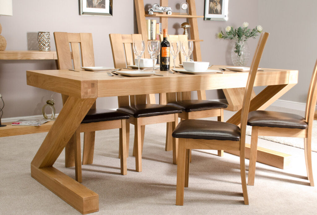 Z Dining Table. 100% solid oak