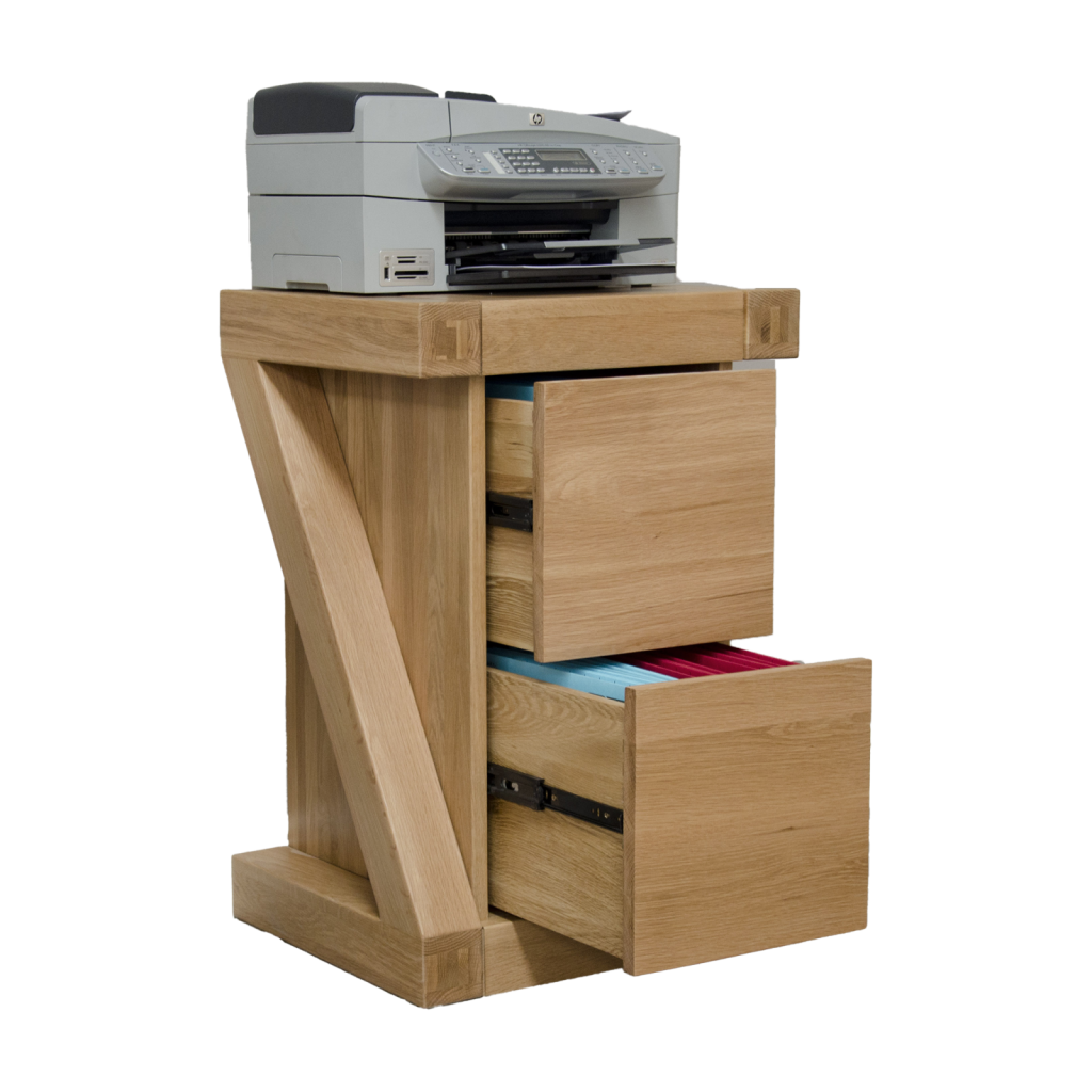 Z File Cabinet 100% solid oak