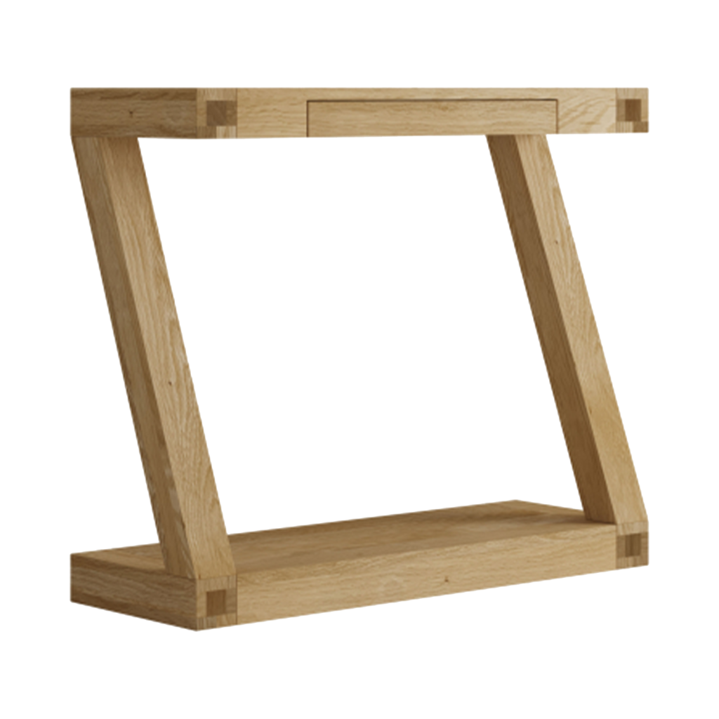 Z Hall Table 100% solid oak