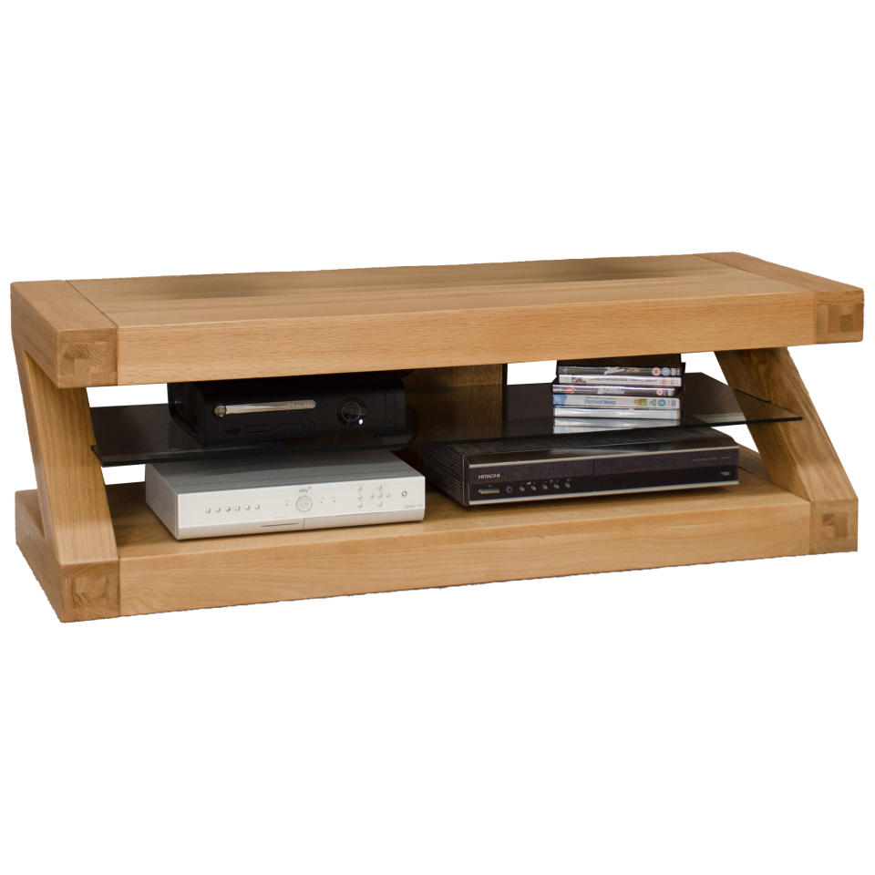 Z Plasma TV Unit 100% Solid Oak