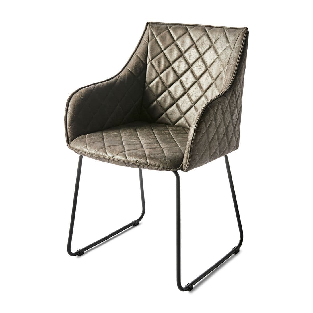 Brown Velvet Rosco Dining Armchair