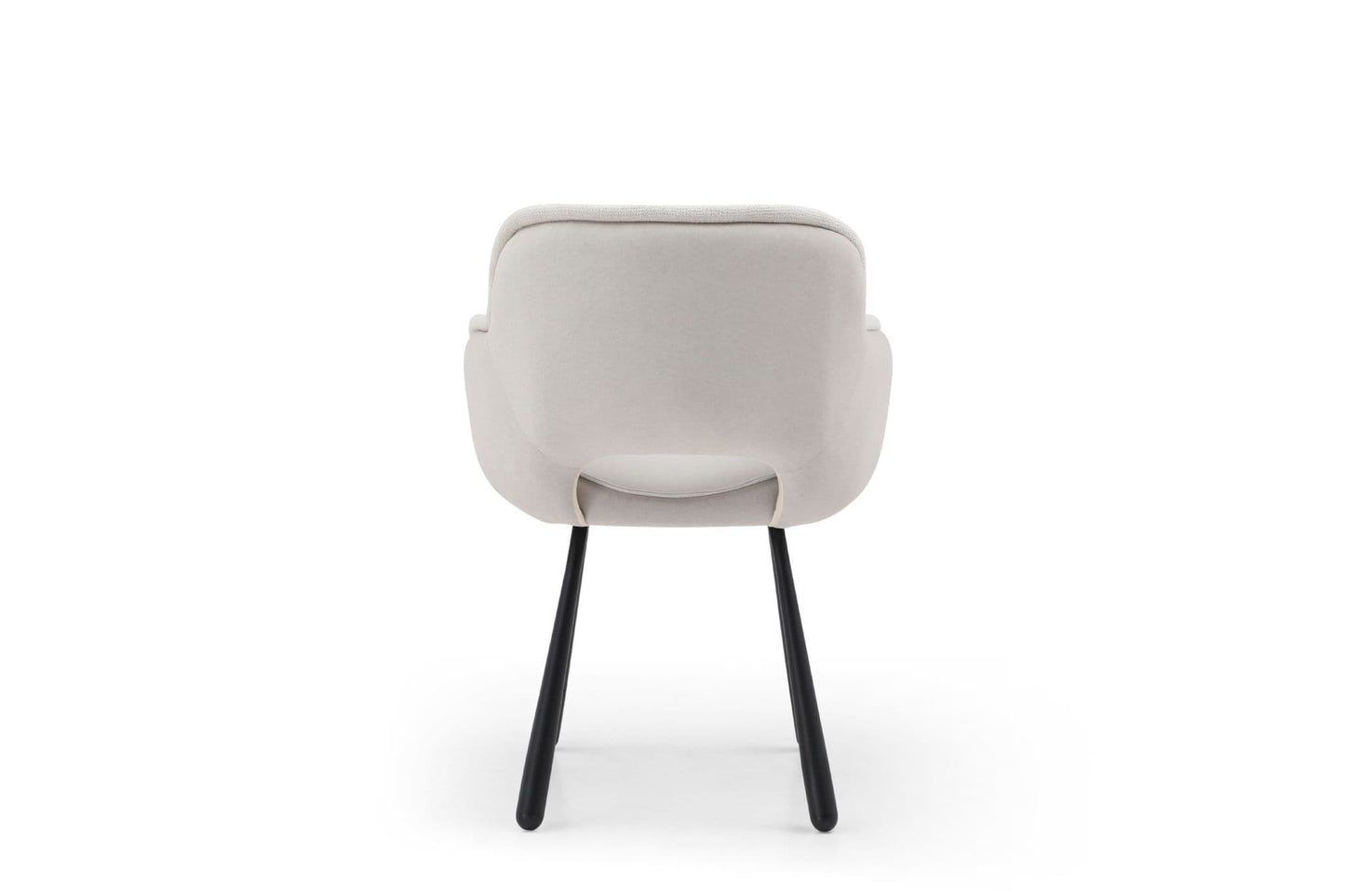 Claudia Beige Art Deco Dining Chairs (Sold in Pairs)