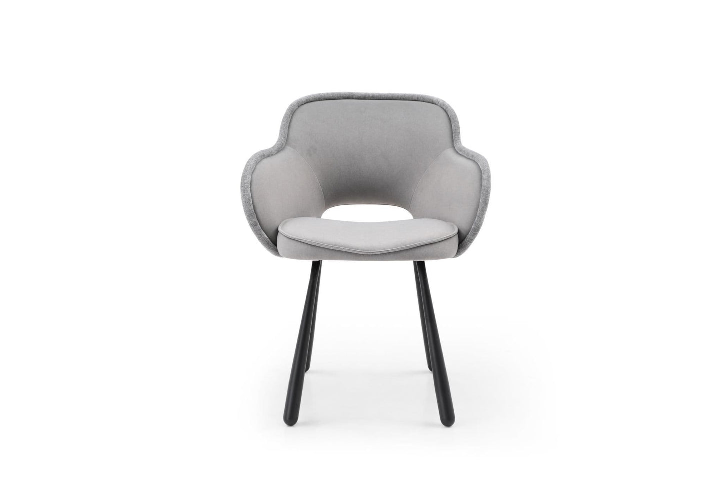 Claudia Grey Art Deco Dining Chairs (Sold in Pairs)