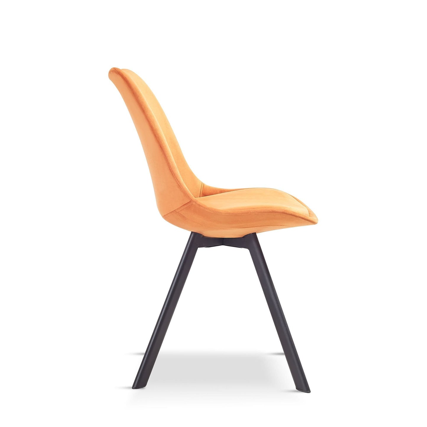 Mmilo Velvet Tulip style Dining Chair Set of 4. 7 colour options