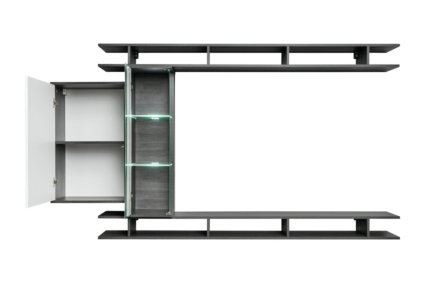 Game Entertainment Unit oak graphite