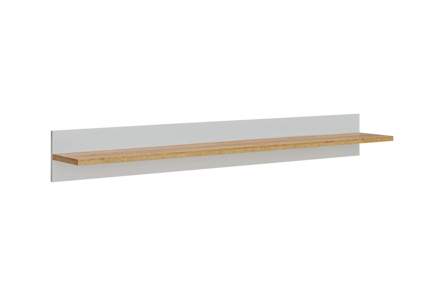 Bogota Wall Shelf Grey and Riviera Oak