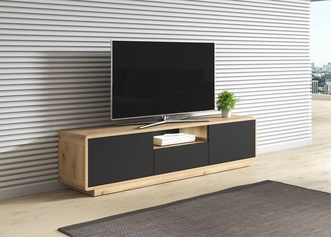 Aston 39 TV Cabinet black