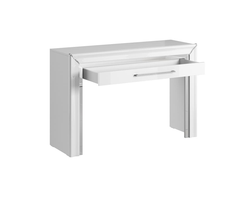 Arno Dressing Table 120cm black white