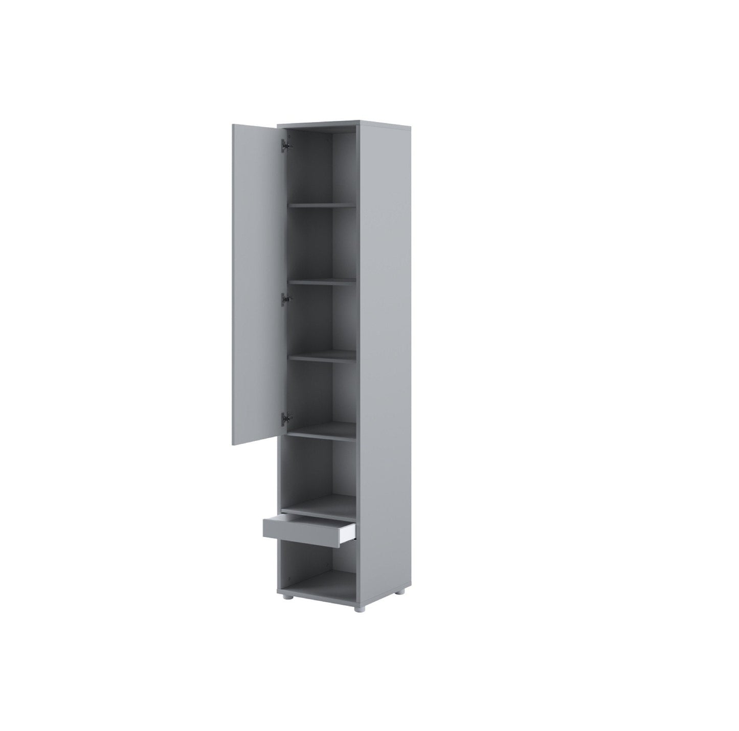 BC-07 Tall Storage Cabinet for Vertical Wall Bed Concept 45cm
