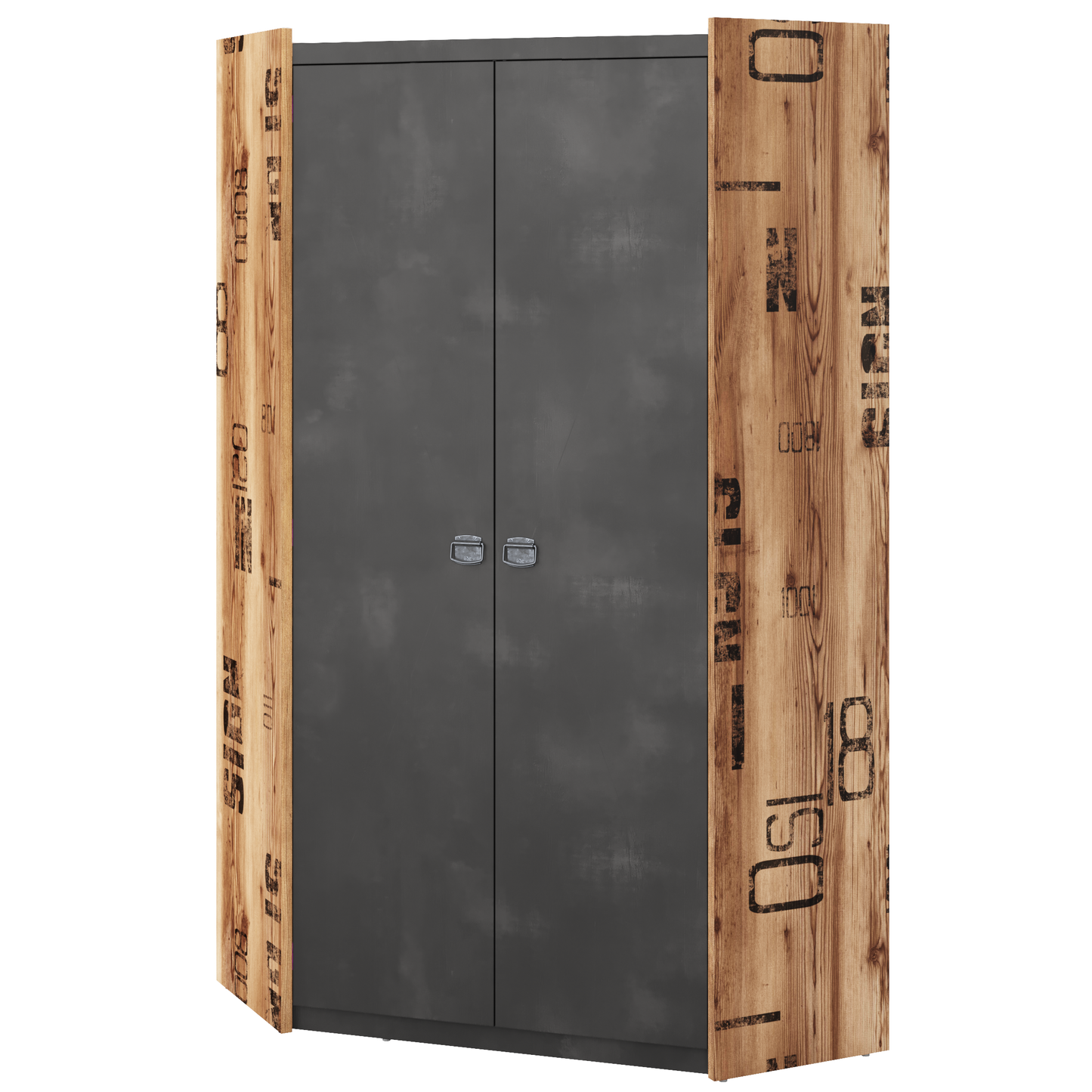 Fargo Corner Wardrobe 97cm