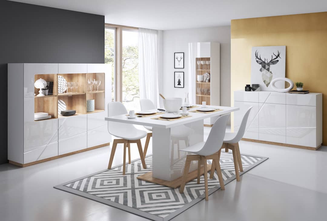 Futura FU-10 Extending Table White