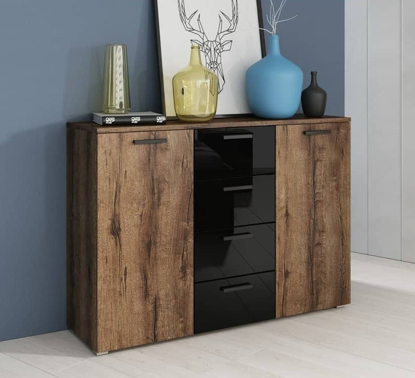 Beta Sideboard Oak Monastery & Black