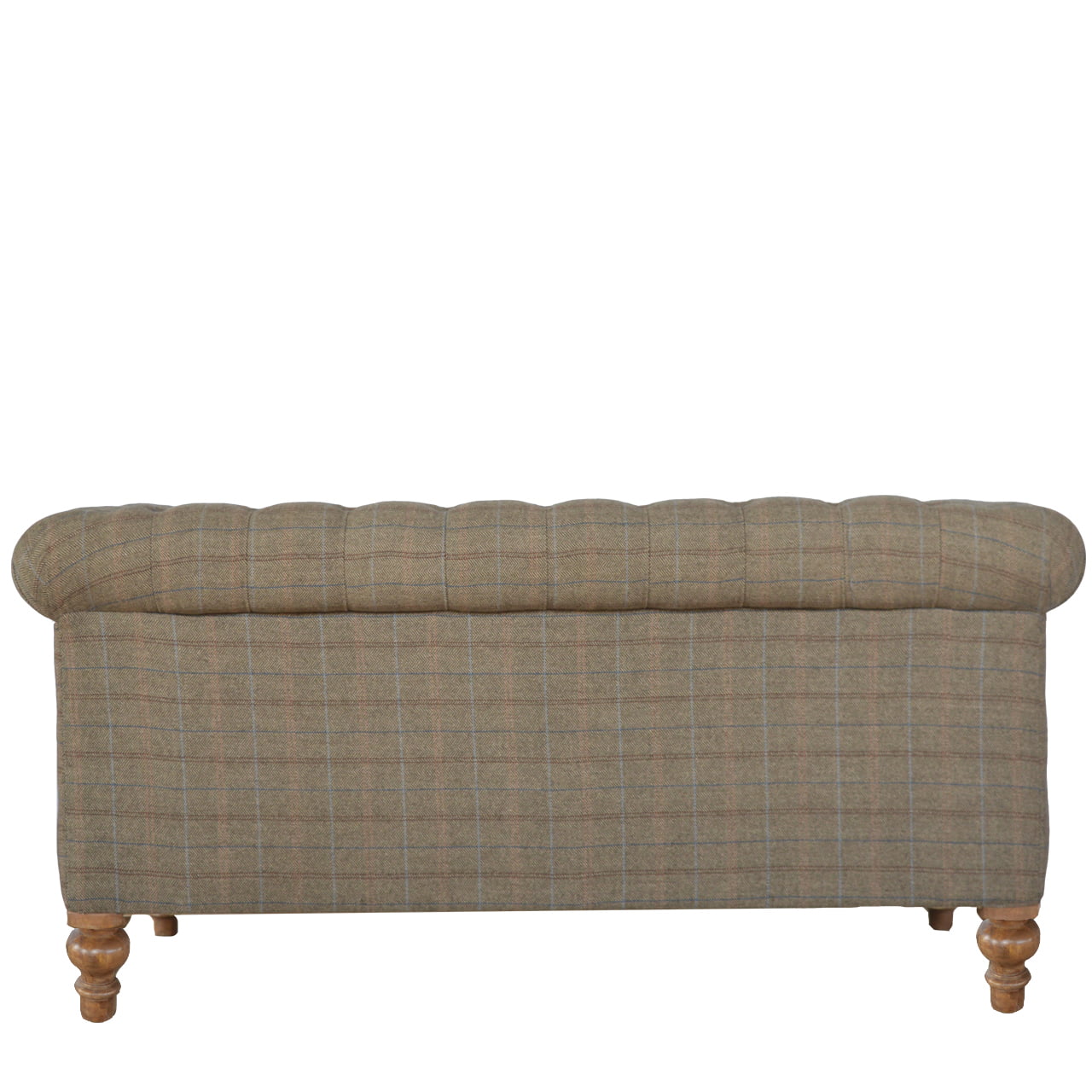 Multi Tweed Chesterfield 2 Seater Sofa