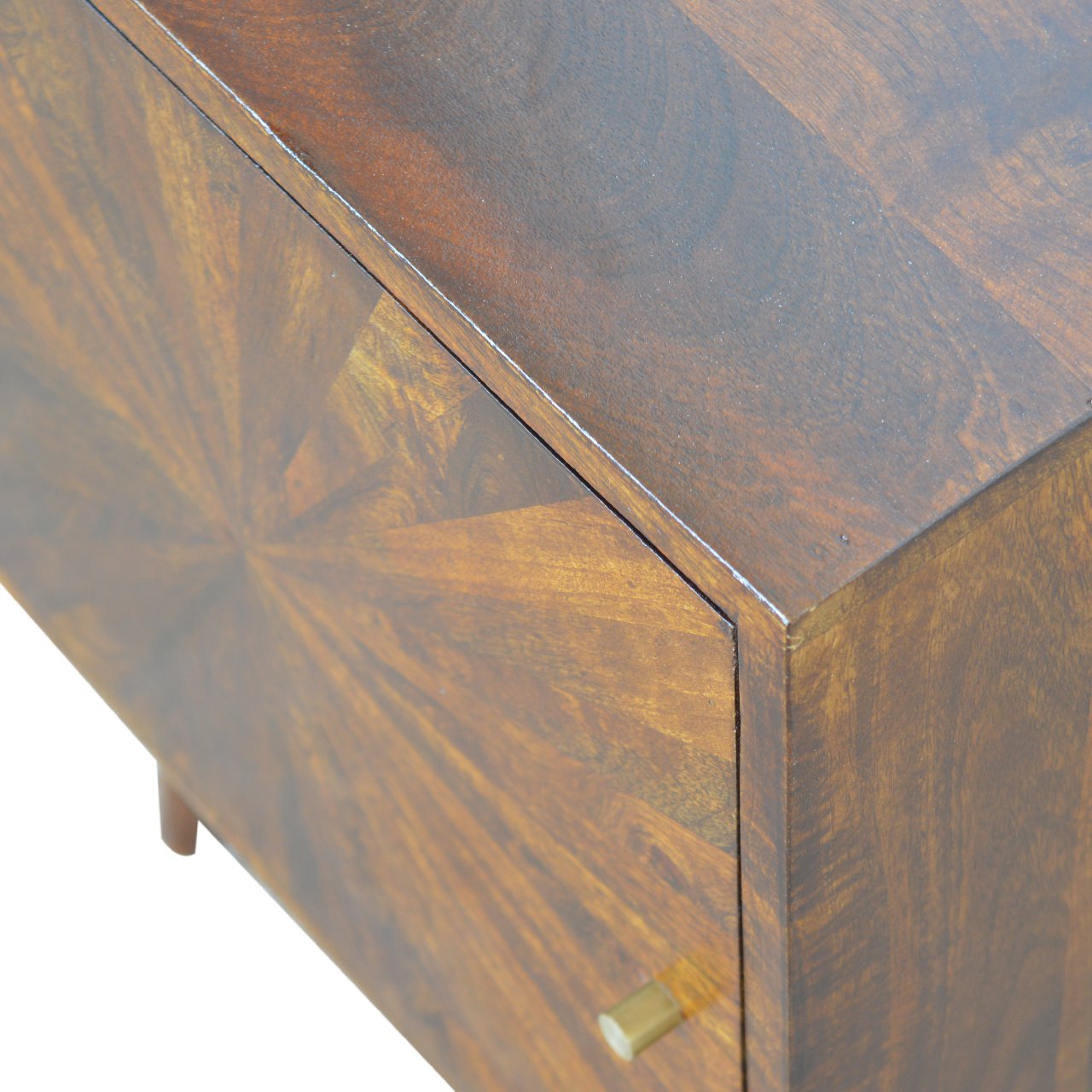 Chestnut Sunrise Cabinet 100% Solid Mango Wood