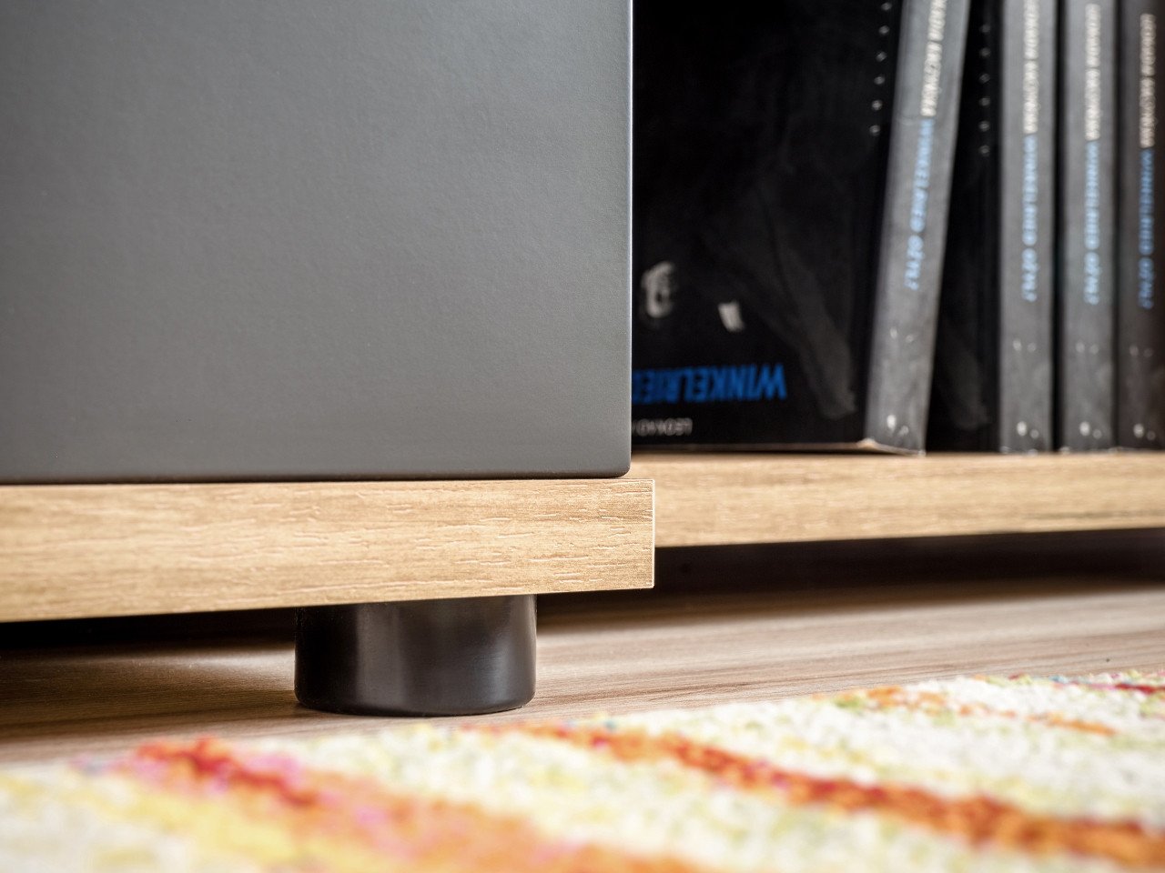 Silk in Anthracite Entertainment Unit anthracite