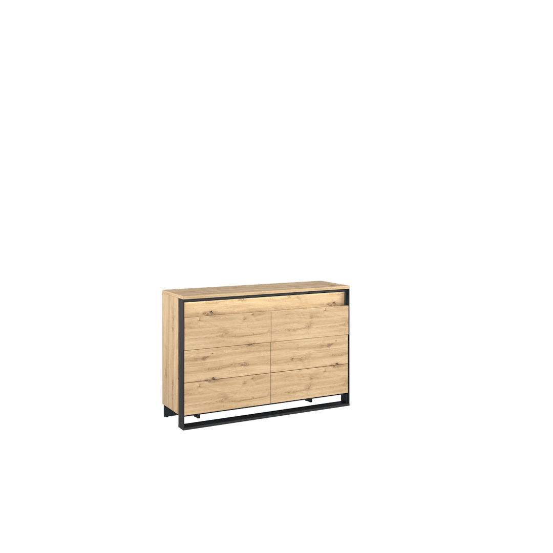 Quant Chest of Drawers Artisan Black Matt