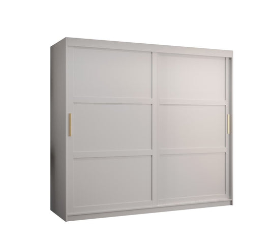 Ramiro I Sliding Door Wardrobe 200cm white black