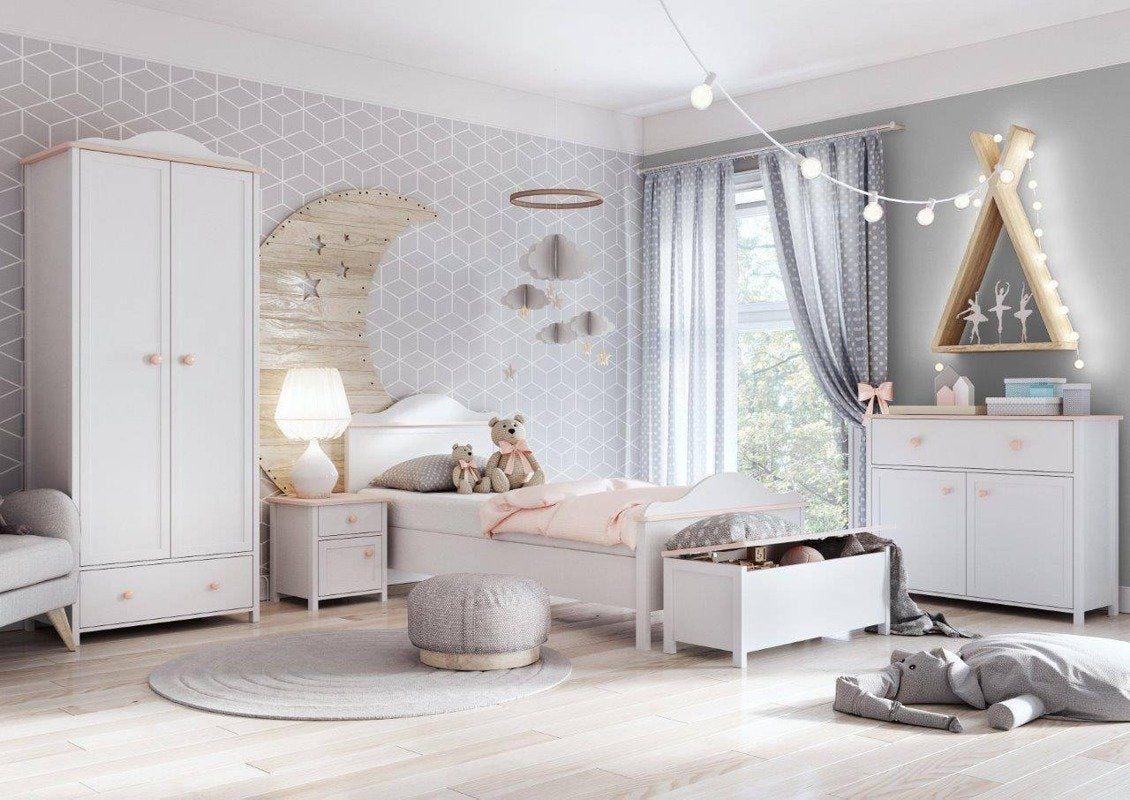 Luna LN-01 Wardrobe White Matt