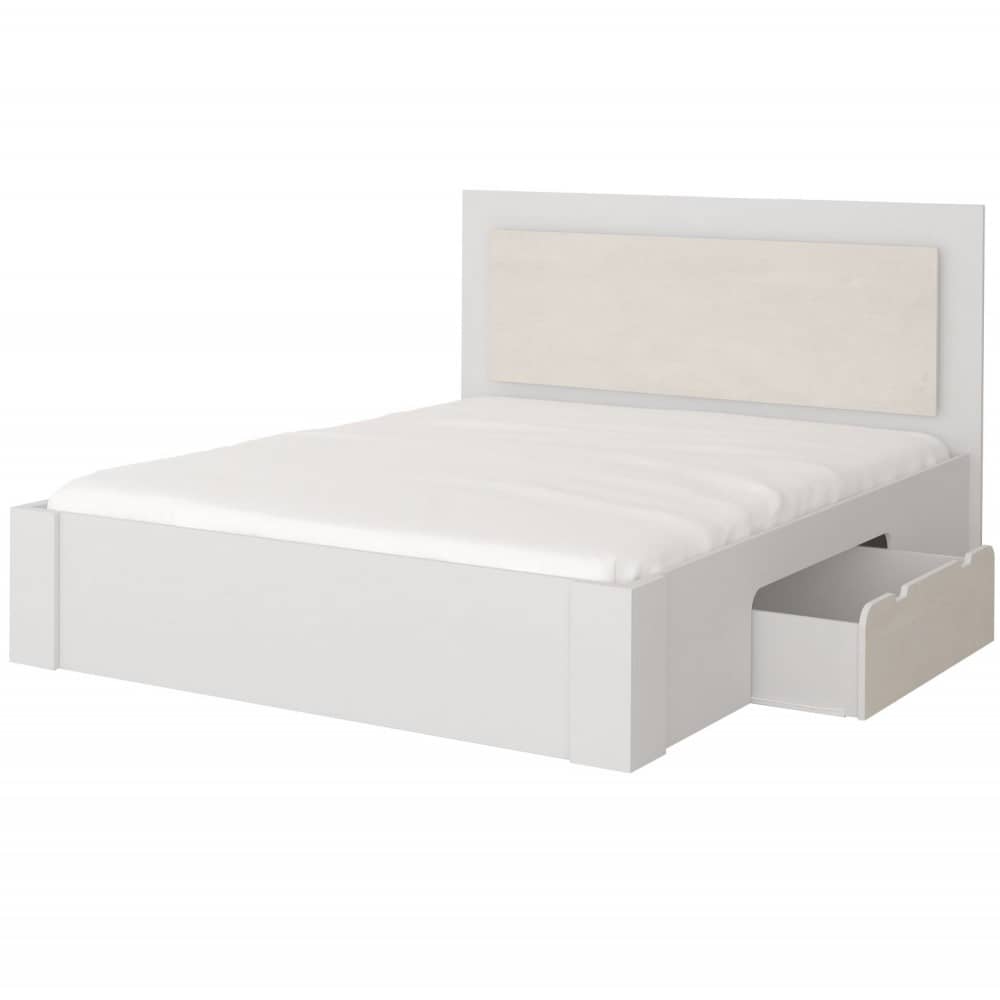 Aurelia Divan Bed 160cm white
