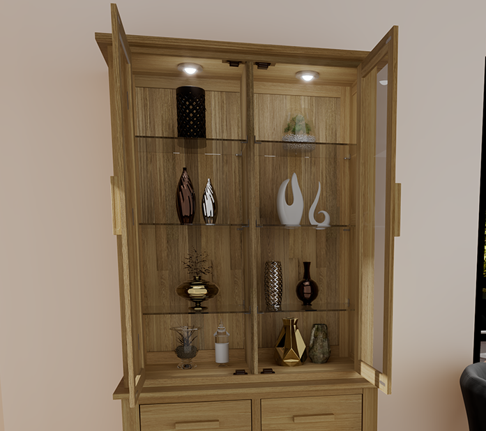 Fully Assembled Display Cabinets