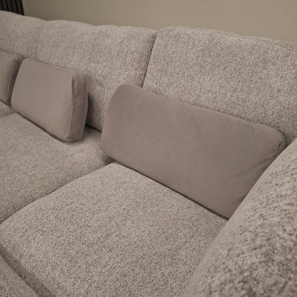Madison U Shape Sofa Blue or Light Grey
