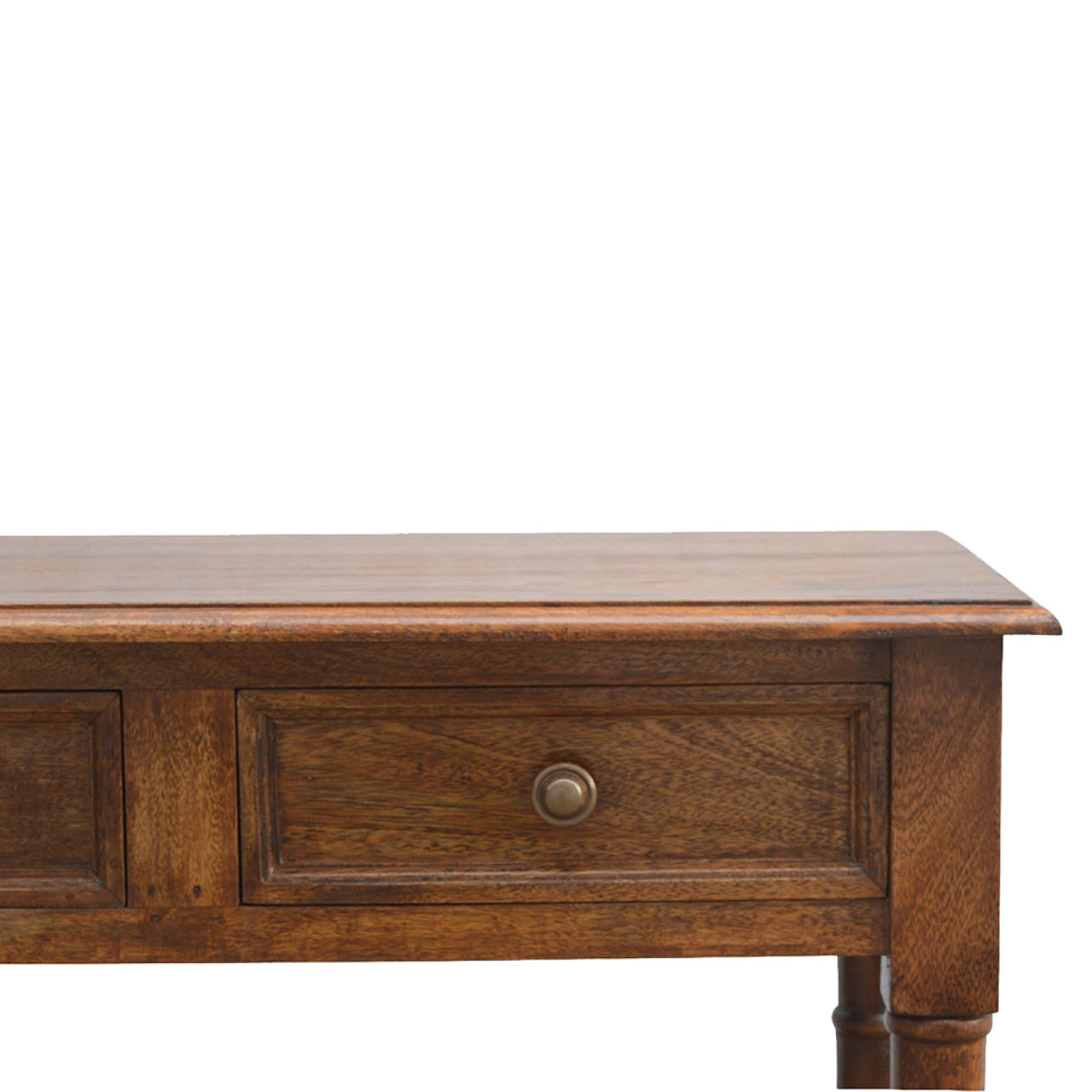 4 Drawer Hallway Console Table. 100% Solid Mango Wood